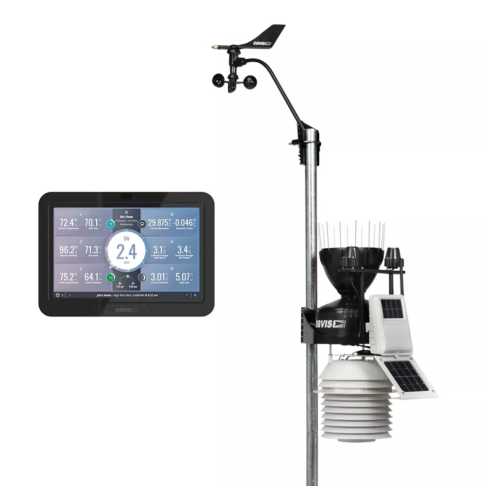Davis Vantage Pro2 Wireless Weather Station w/WeatherLink Console, 24h