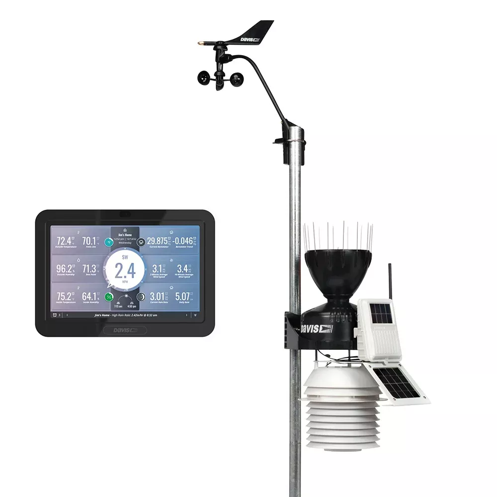 Davis Vantage Pro2 Wireless Weather Station w/WeatherLink Console 24hr