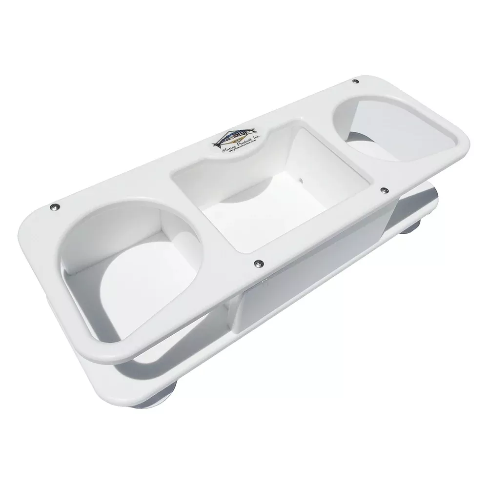 Deep Blue Marine MB-2 Double Cup Holder w/Suction Cups [MB-2]