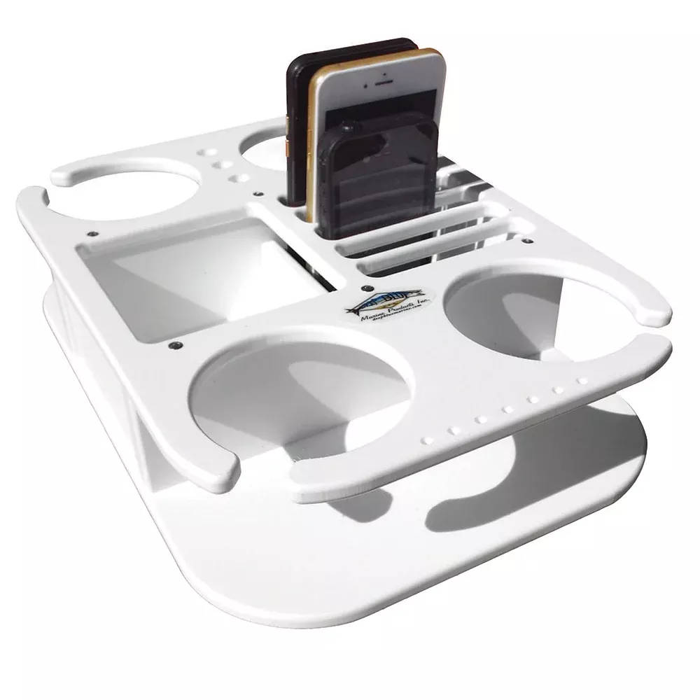 Deep Blue Marine Phone/Drink Holder w/Suction Cups [BH-4CELL]