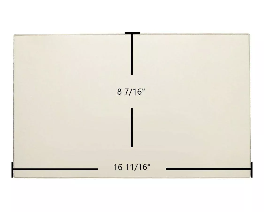Drolet HT1200 Siberian 1200 Replacement Ceramic Glass - High Temp Resistant