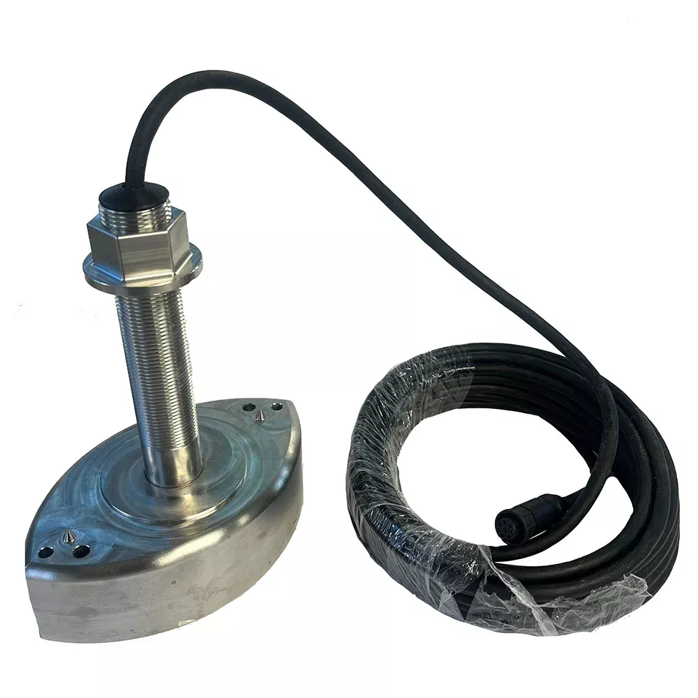 Echonautics ST180D 1kW Thru-Hull Stainless Steel Transducer - 50/200kH