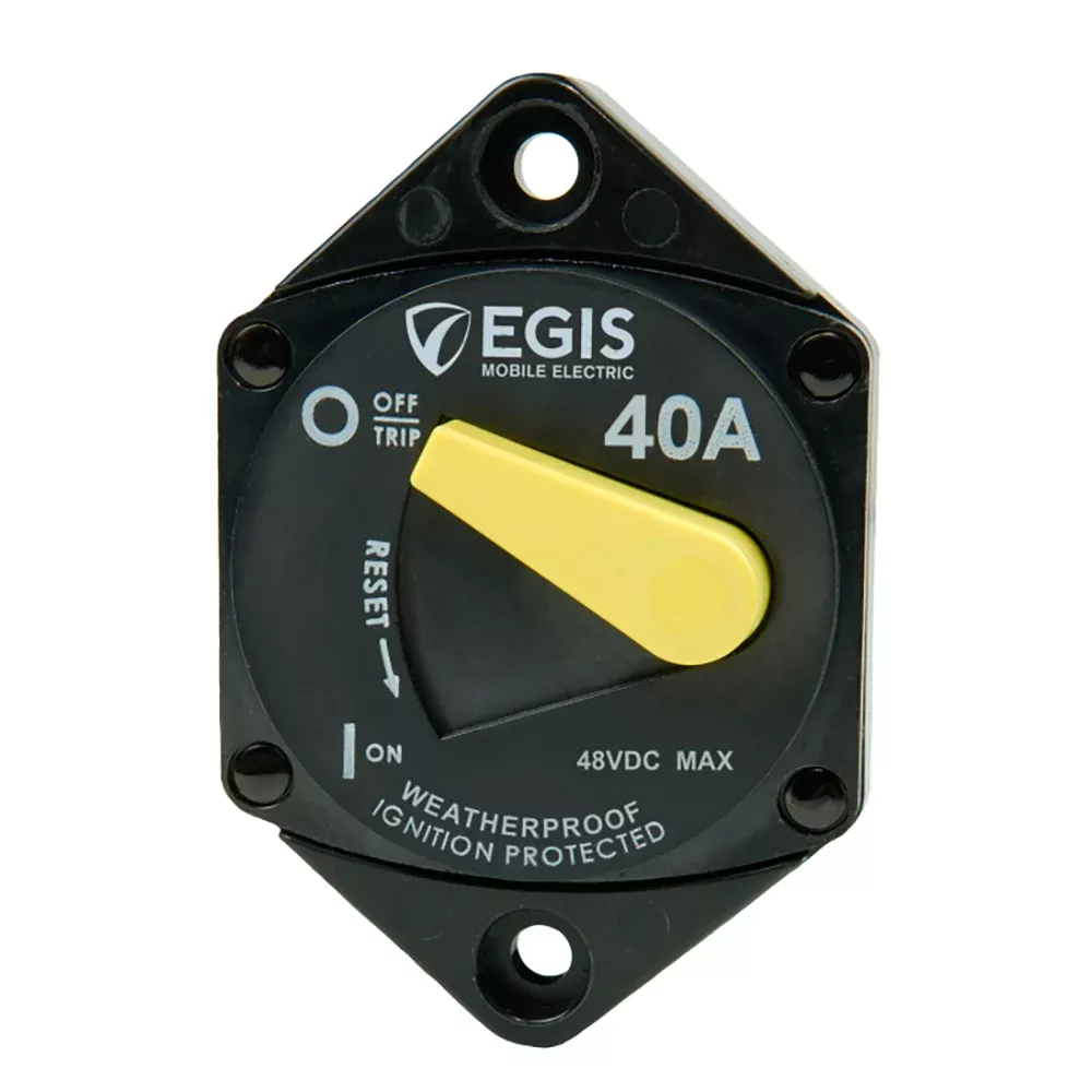 Egis 40A Circuit Breaker 87 Series Panel Mount 4707040