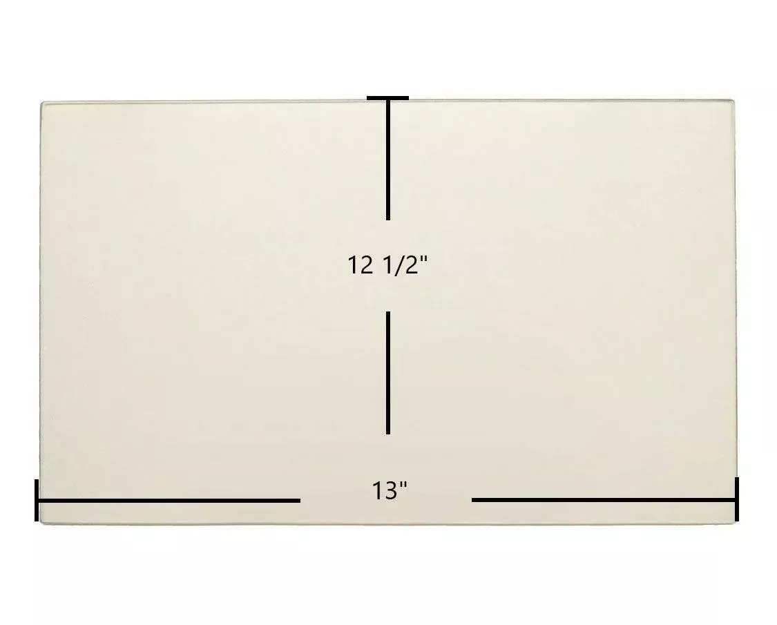 Englander Stove Replacement Ceramic Glass - 25-CB120, 25-SSP01