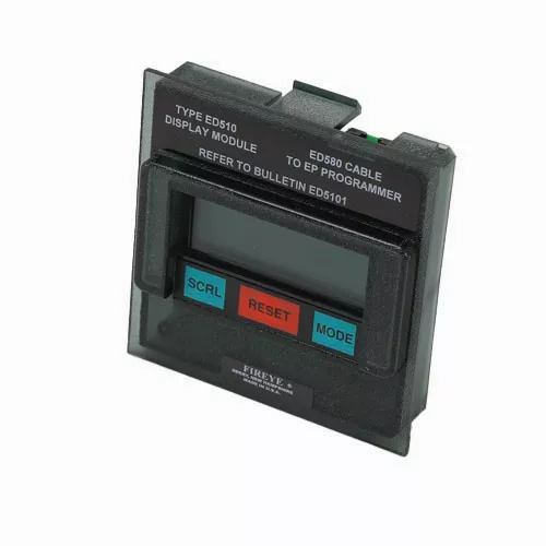 Fireye ED510 EP/EPD LCD Display with Keypad Burner Control Interface Module
