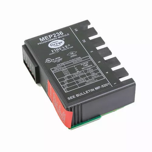 Fireye MEP236 Micro M Programmer +3 Sec Ignition Burner Control Module Selectable Timing