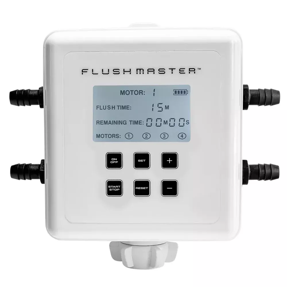 Flushmaster Outboard Flushing System - 4 Outlet w/Four 9' Hose Kits [S