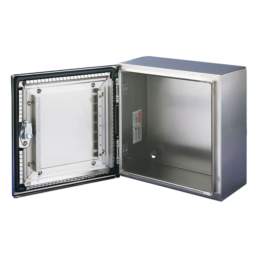 Hoffman CSD242412EMCSS CONCEPT EMC, Type 4X, 24" x 24" x 12", SS Type 304
