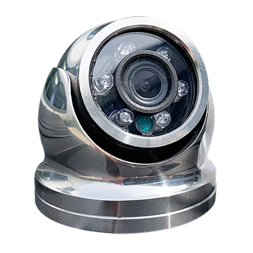 Iris Hi-Resolution Analog Mini Dome Camera - 316 Stainless Steel - CVB