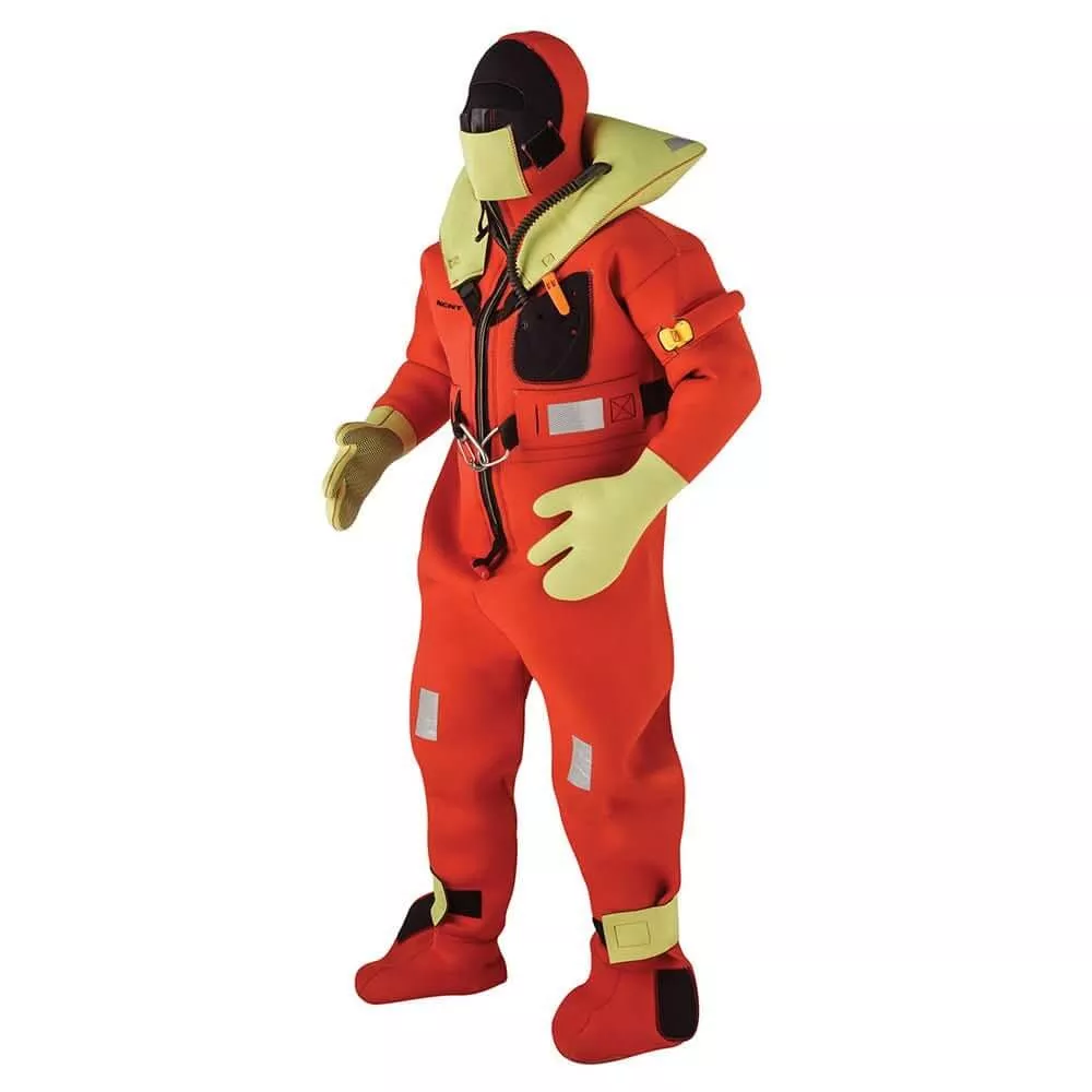Kent Commerical Immersion Suit - USCG Only Version - Orange - Oversize