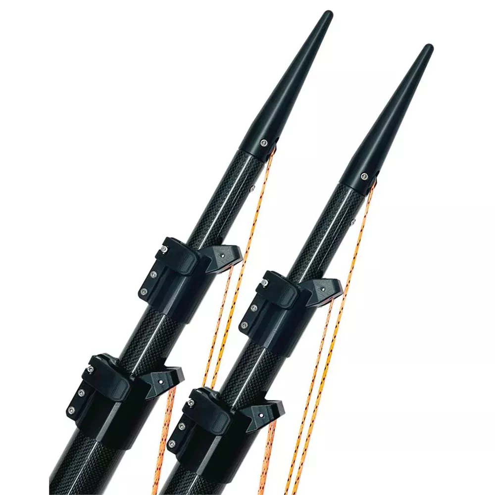 Lee's Ultima 20' Carbon Fiber Telescoping Outriggers Internally Rigged