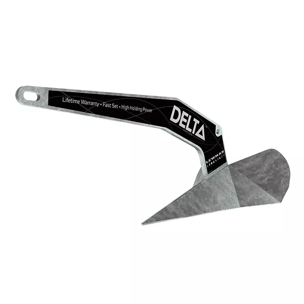 Lewmar Delta Anchor - Galvanized - 22lb - 57410