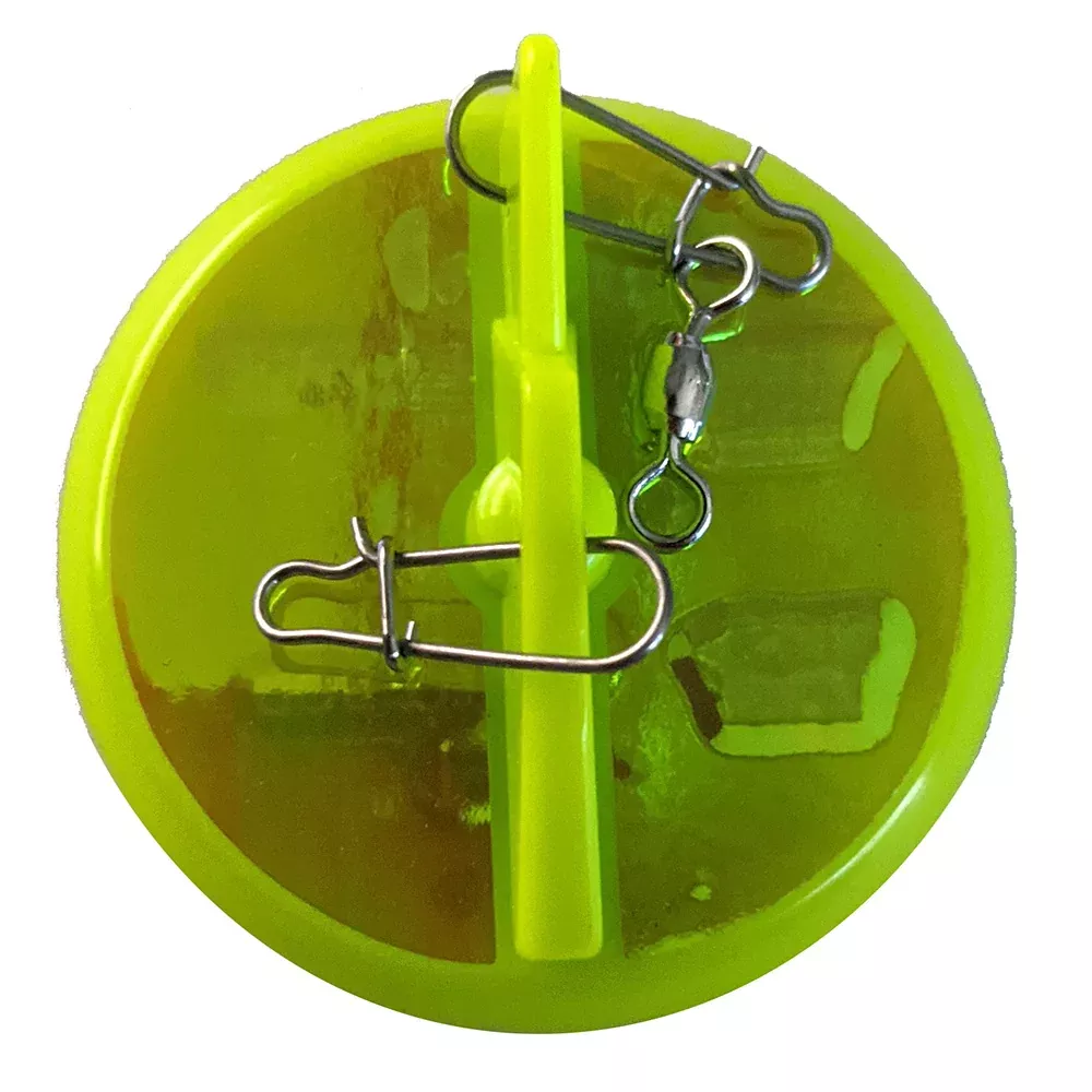 Luhr-Jensen 2-1/4" Dipsy Diver - Chartreuse/Silver Bottom Moon Jelly [