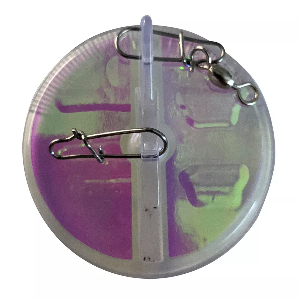 Luhr-Jensen 2-1/4" Dipsy Diver - Clear/Clear Bottom Moon Jelly [5560-0