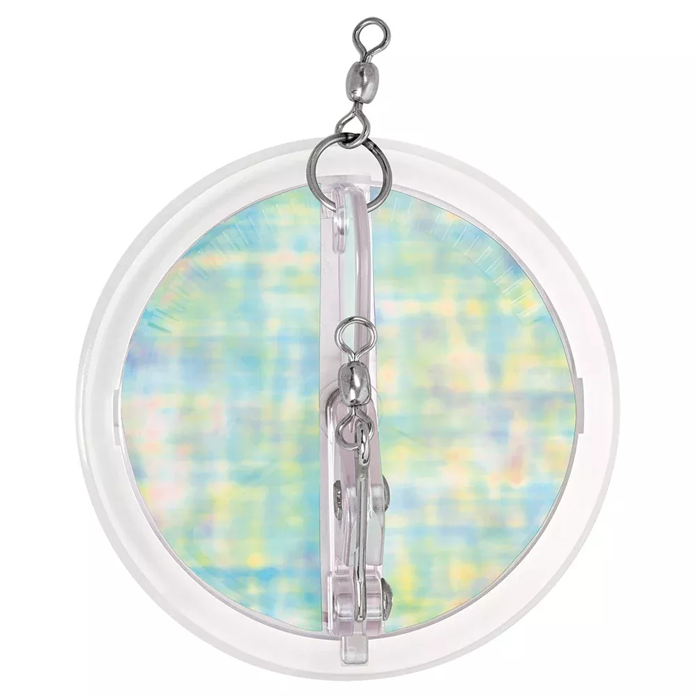 Luhr-Jensen 4-1/8" Dipsy Diver - Clear/Clear Bottom UV Moon Jelly [556