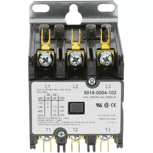 Marley Engineered Products 5018-0004-102 35A 3-Pole 208/240V Contactor