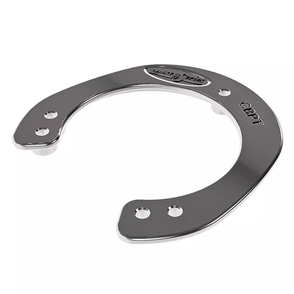 Mate Series Stainless Steel Rod Cup Holder Threaded Backing Plate [CBP