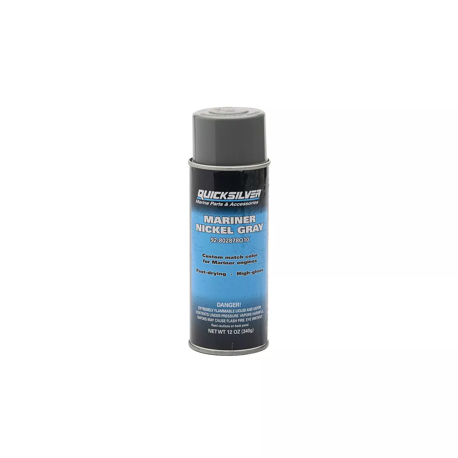 Mercury 802878Q10 Nickel Enamel โ 12 oz Spray for Mariner