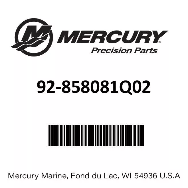 Mercury - Fog oil (Sold Individually) - 92-858081Q02