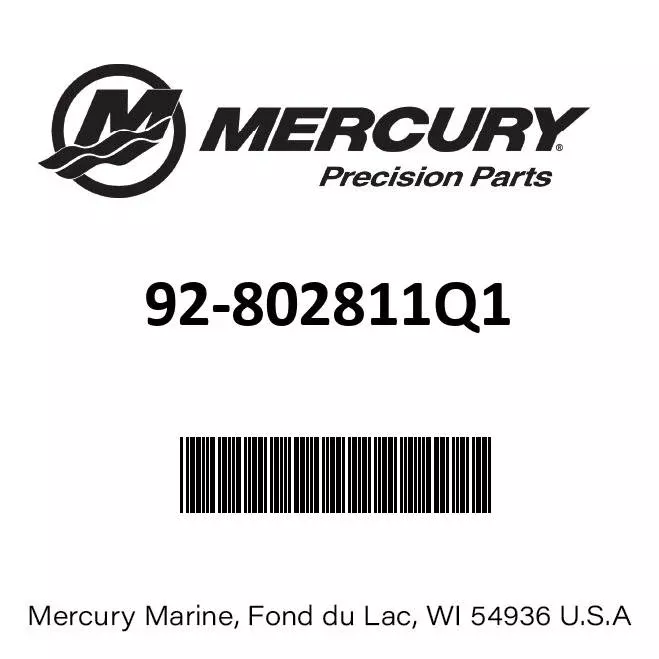 Mercury - Prem oil pt (Sold Individually) - 92-802811Q1