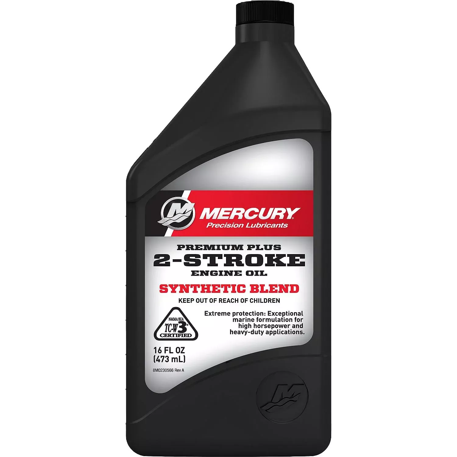 Mercury Premium Plus 2-Stroke Marine Oil 16 oz – 858025K01