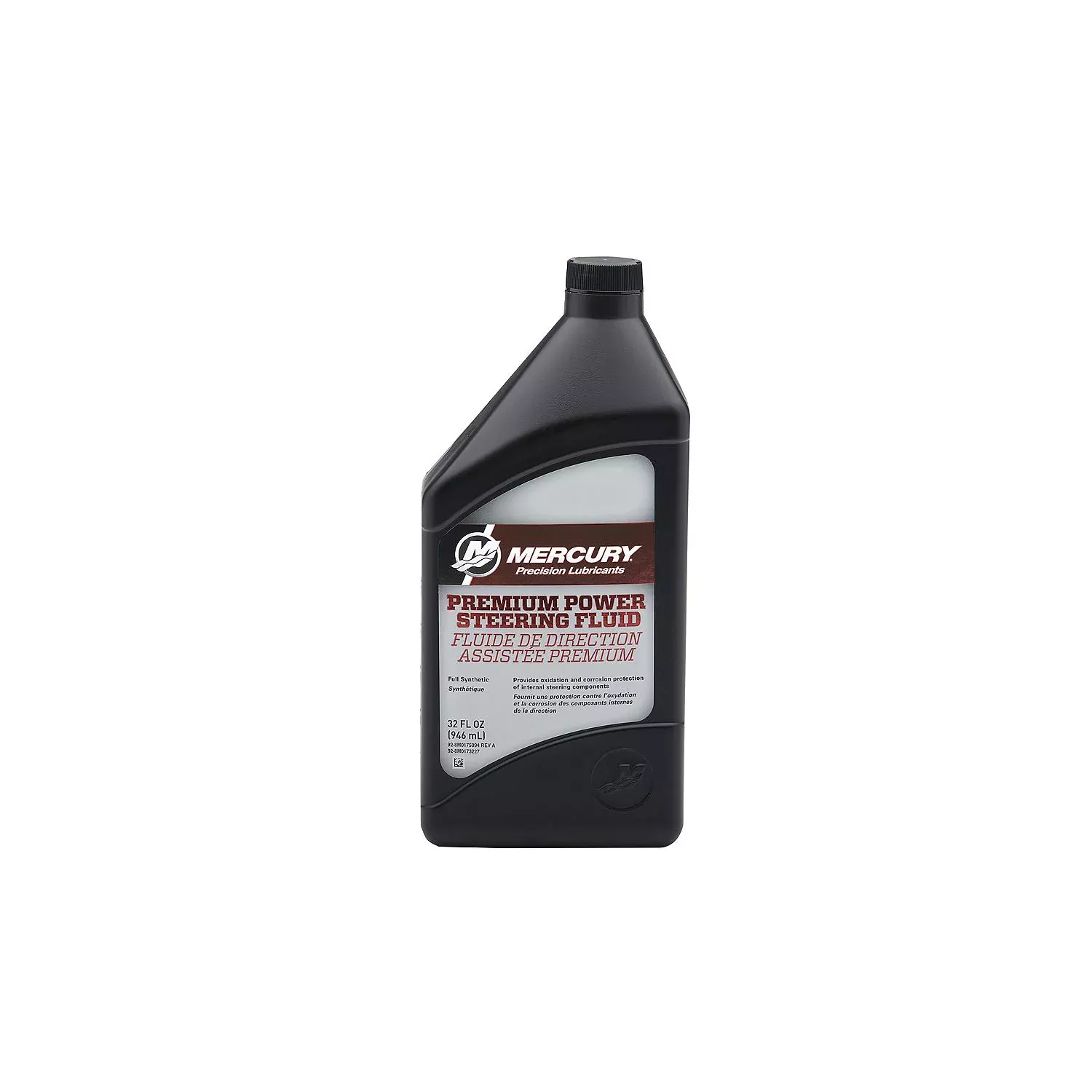 Mercury Premium Power Steering Fluid 8M0173227 – Full Synthetic