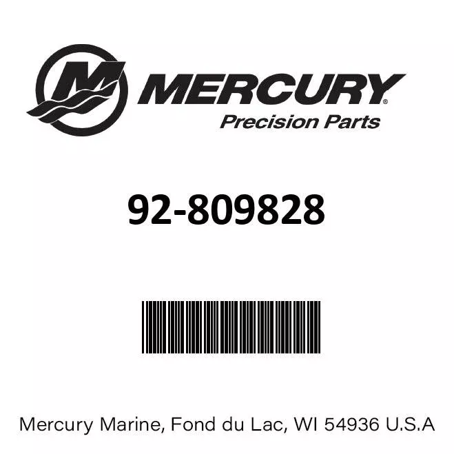 Mercury - Remover-gkt (Sold Individually) - 92-809828