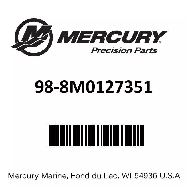 Mercury - Steering plate - 98-8M0127351