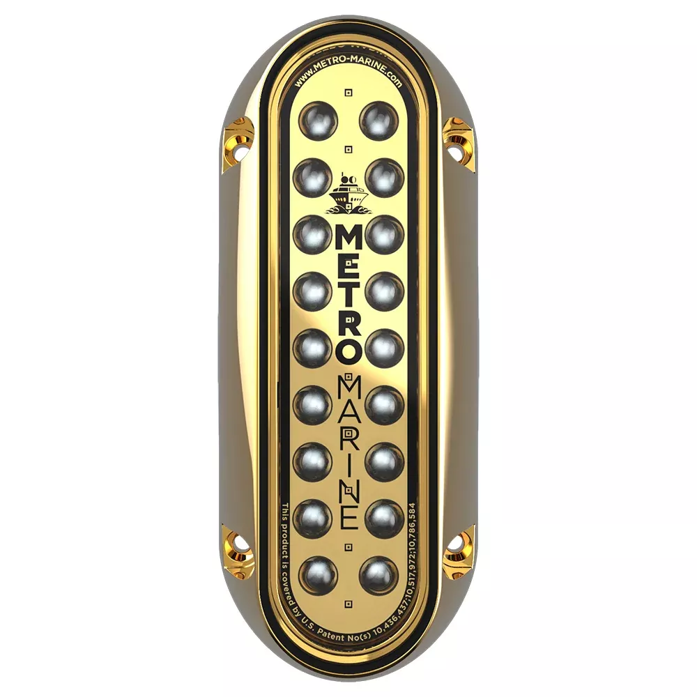Metro Marine High-Output Elongated Vertical Mount Light w/Intelligent