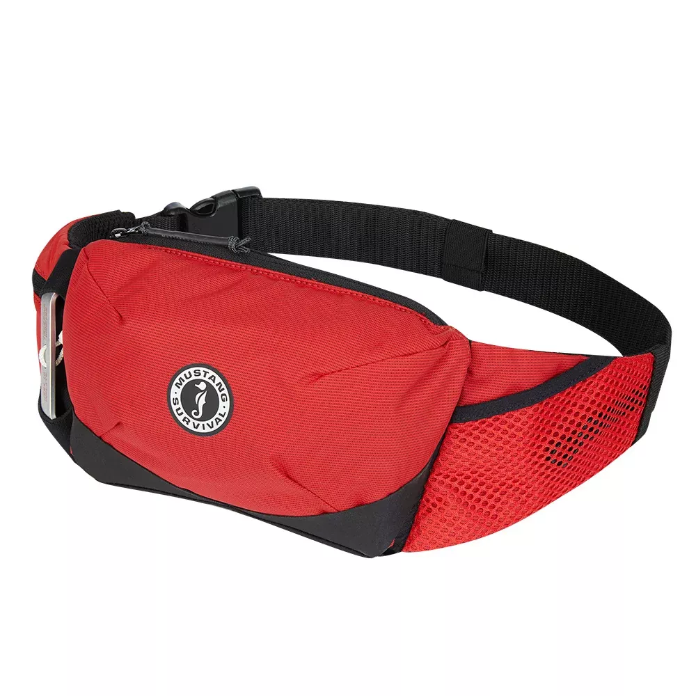 Mustang Essentialist Manual Inflatable Belt Pack - Red [MD3800-4-0-202