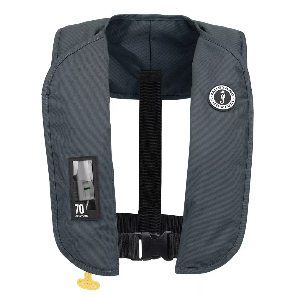 Mustang MIT 70 Automatic Inflatable PFD - Admiral Gray [MD4042-191-0-2