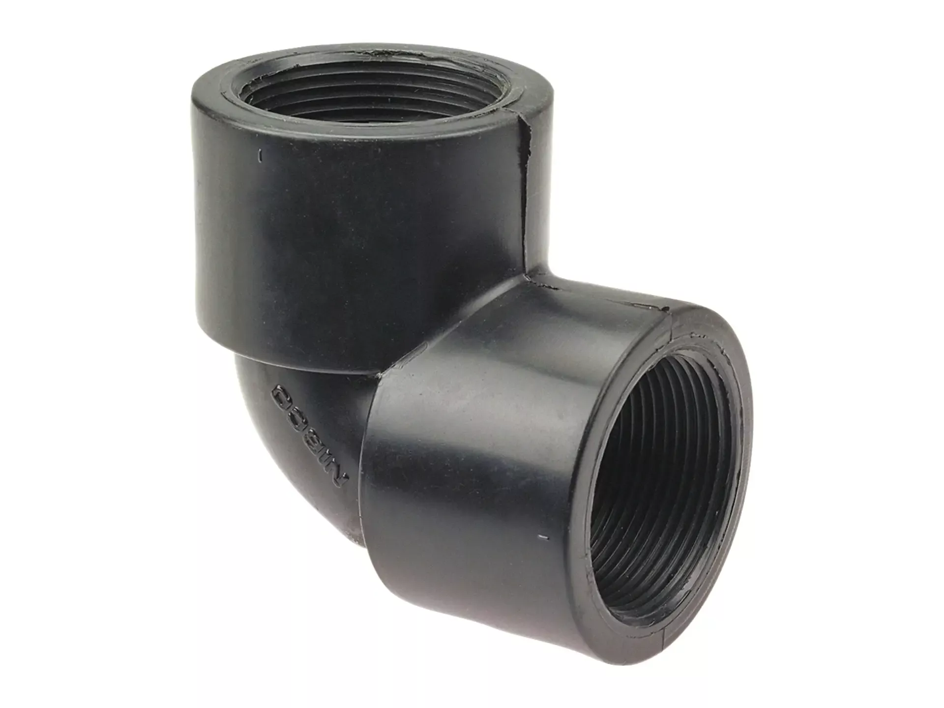 NIBCO CA07050, 1/4 in. x 1/4 in. Chemtrol Thread 90º Elbow Pvc 80 4507-3-3