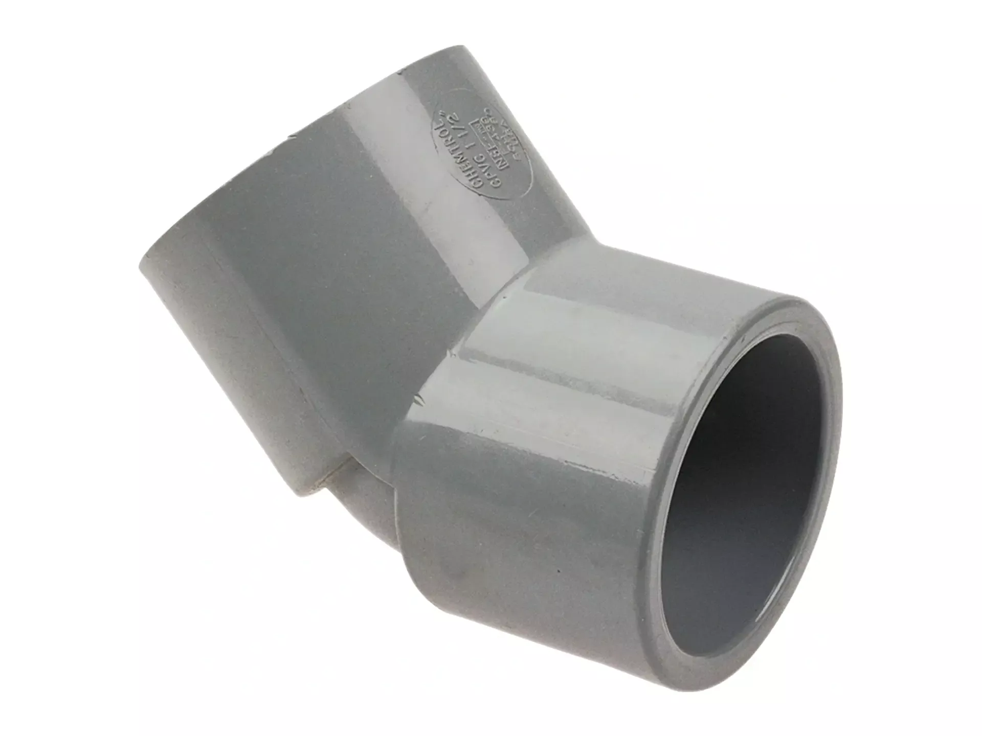 NIBCO CB03800, 1/4 in. x 1/4 in. Socket 45° Elbow S x S Corzan CPVC Schedule 80 5106