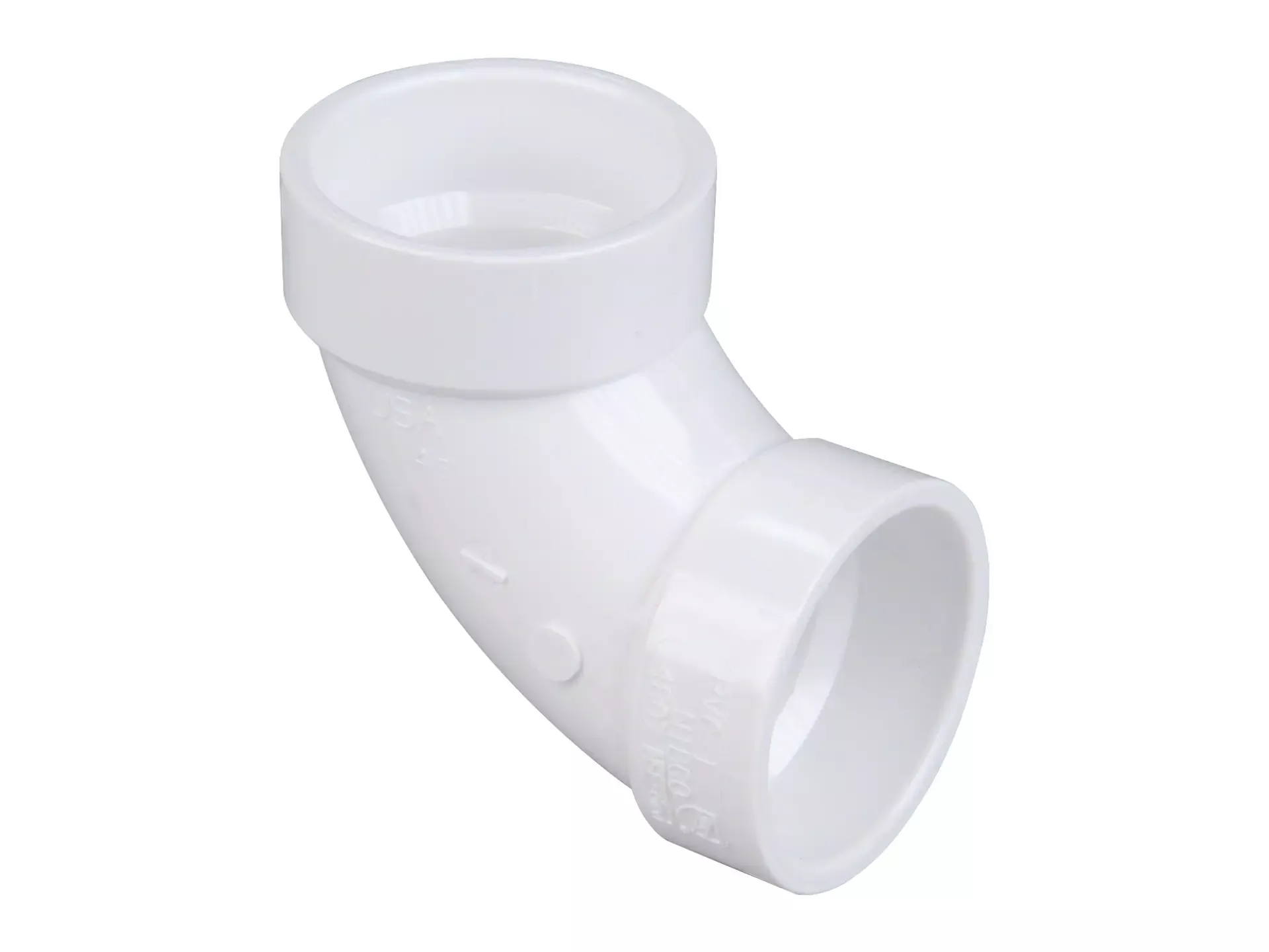 NIBCO K055250, 1-1/4 in. x 1-1/4 in. 90° Elbow H x H PVC DWV 4807