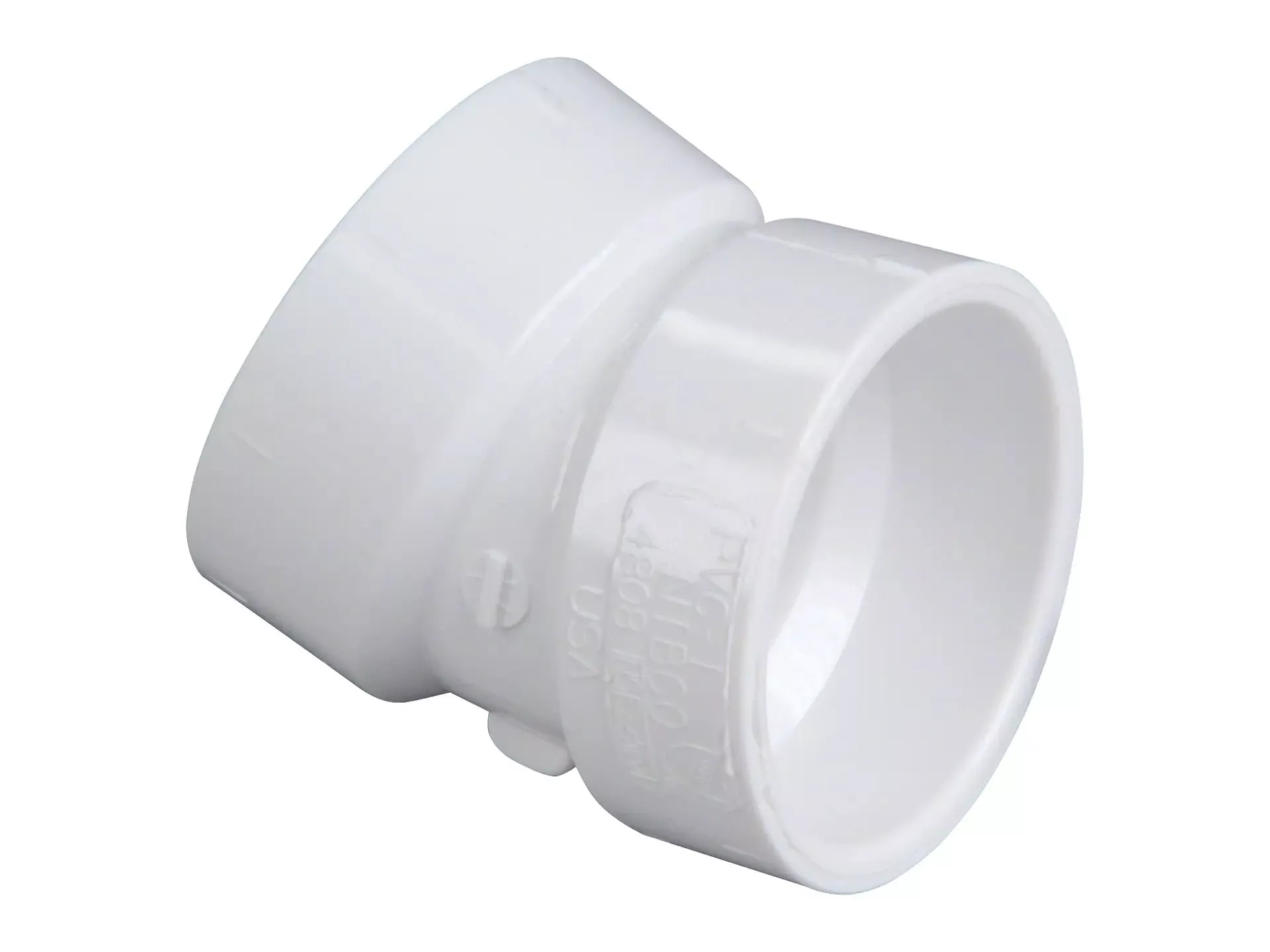 NIBCO K079300, 1-1/2 in. x 1-1/2 in. 22-1/2° Elbow H x H PVC DWV 4808