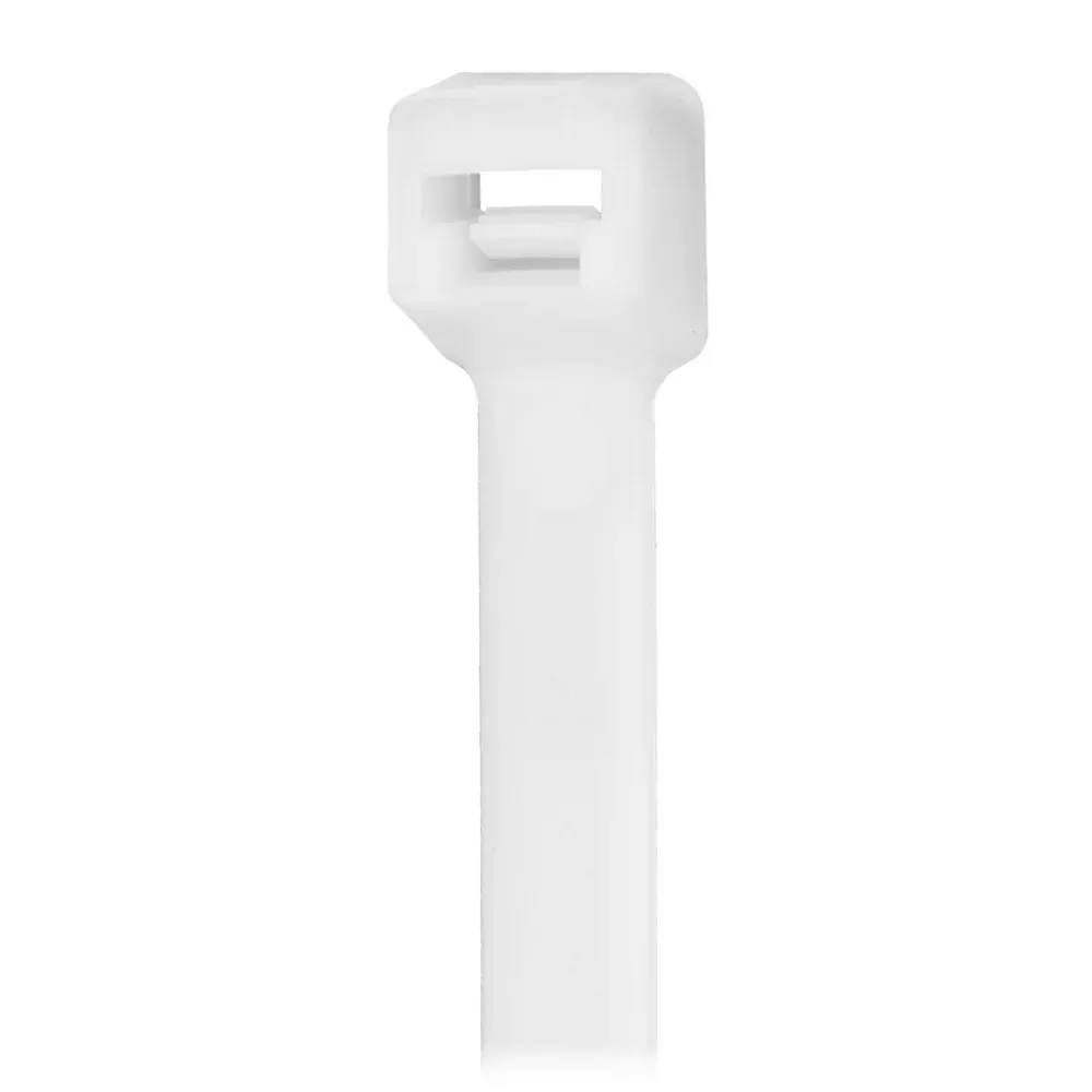 Pacer 8" Cable Tie - Natural Color - 50lb Tensile Strength - 2" Bundle