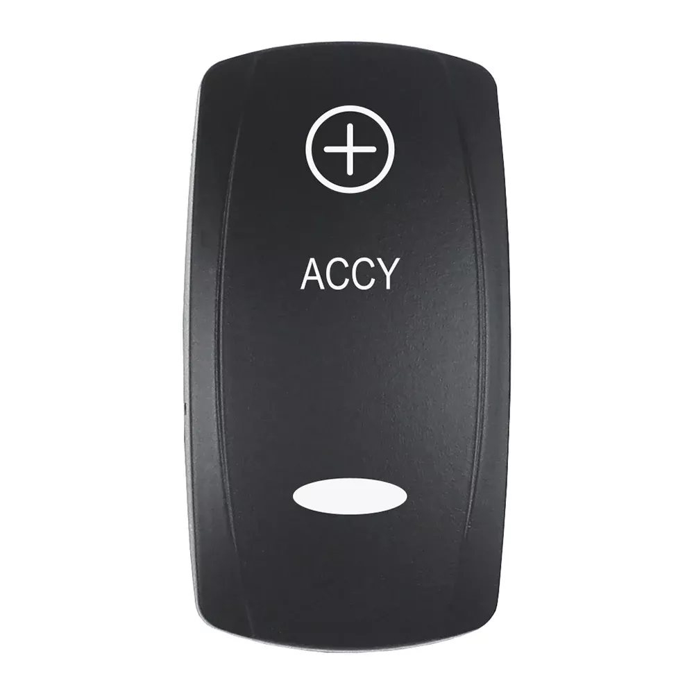 Pacer Actuator - 'ACCY' f/V Series Contura Switches - Black - Laser Et