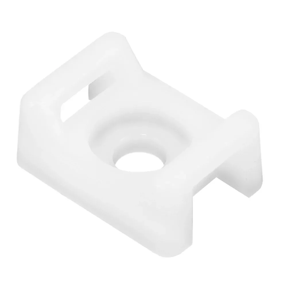 Pacer Screw Down Cable Tie Mount - #10 Screw Mount Method - Natural Co