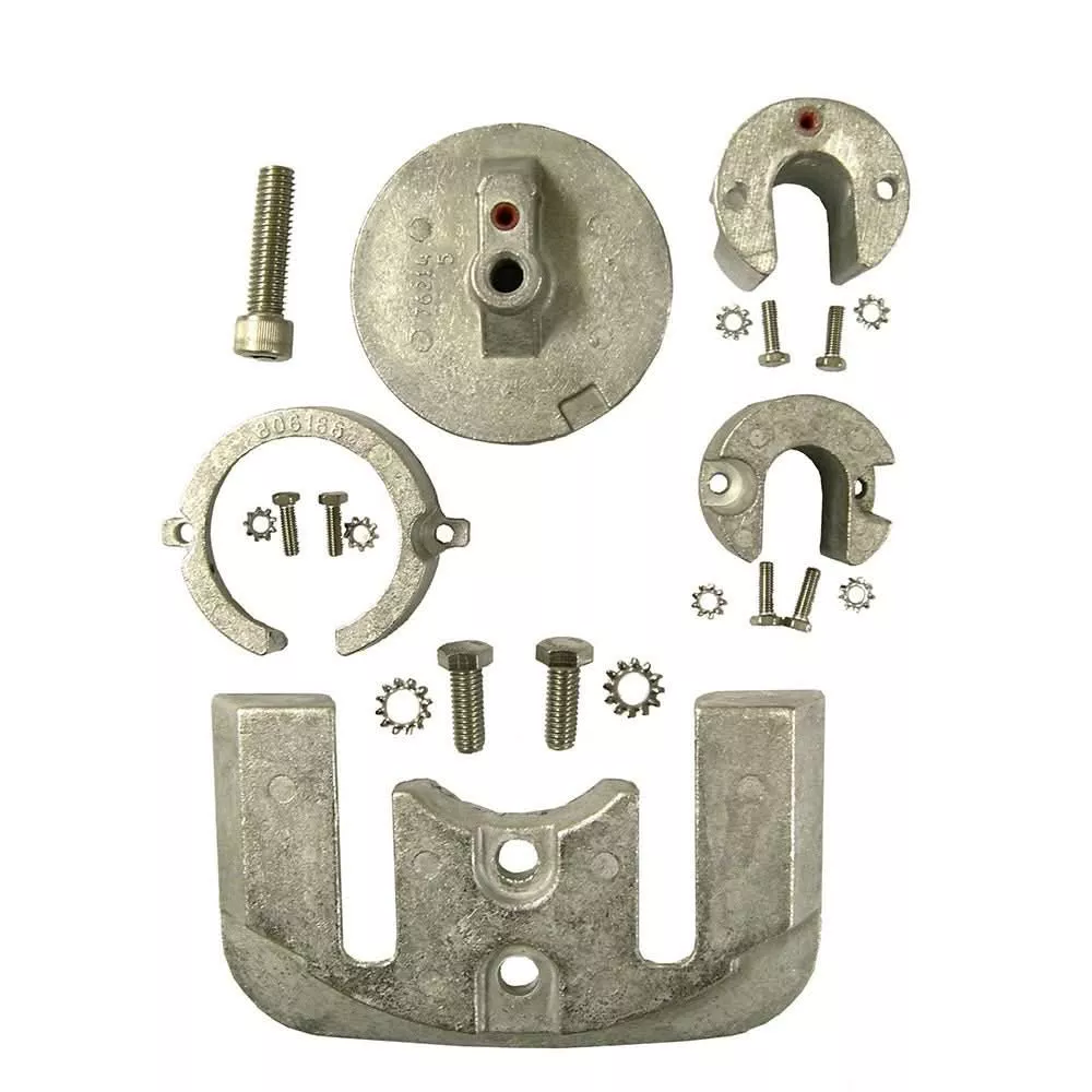 Performance Metals Mercruiser Bravo 1 Complete Anode Kit - Aluminum[