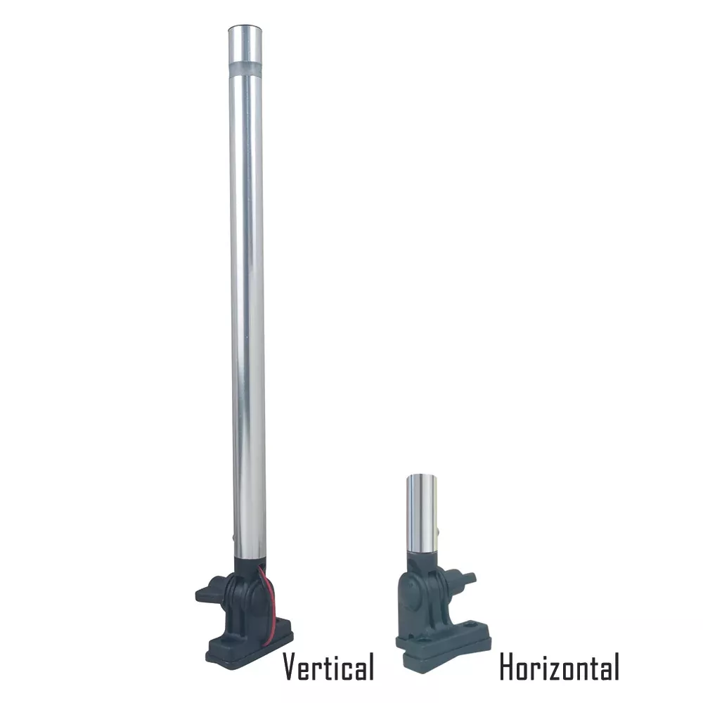 Perko 14" Folding Mount Pole Light - White All Round Light [1670DP0ALU