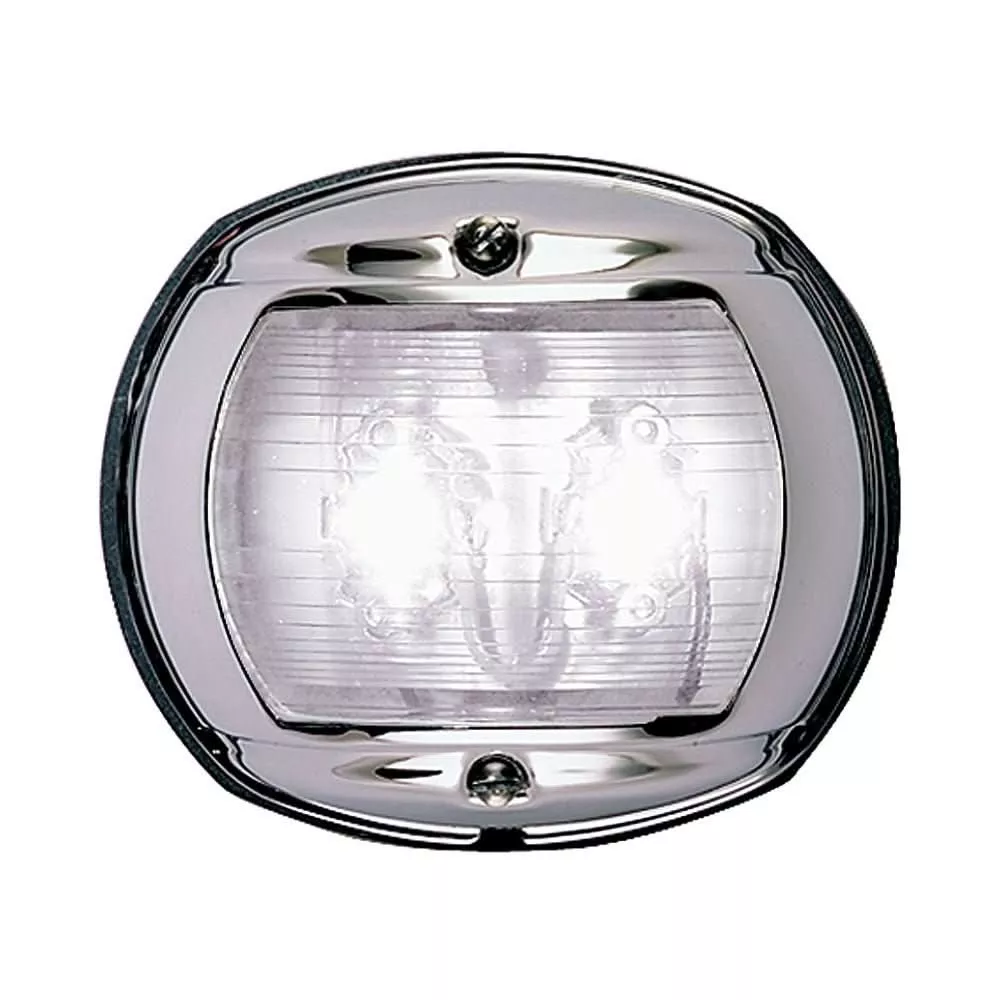 Perko LED Stern Light - White - 12V - Chrome Plated Housing - 0170MSND