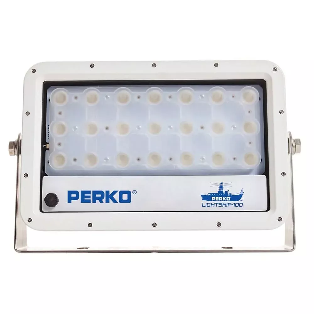 Perko Lightship 100 LED High Performance Floodlight - 12/24V - White [