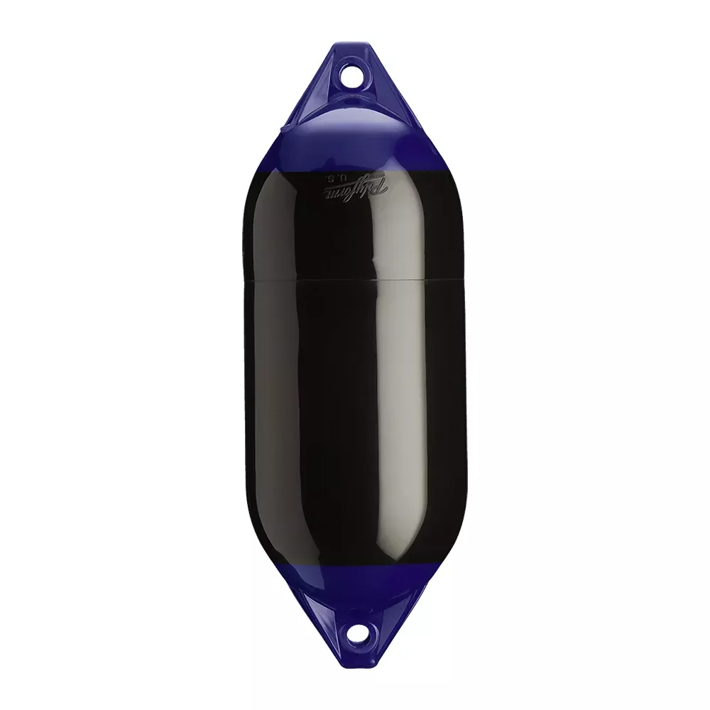 Polyform F-5 Twin Eye Fender 11" x 30" - Black [F-5 BLACK]