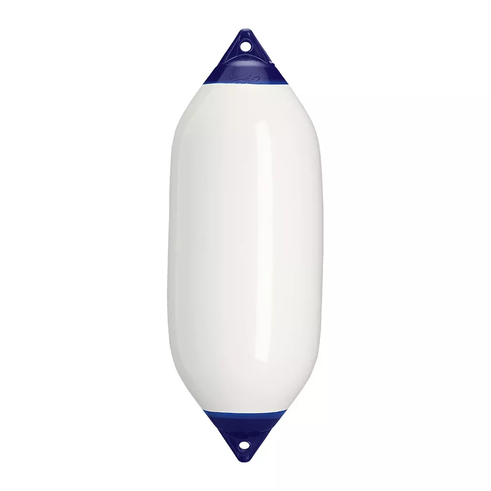 Polyform F-7 Twin Eye Fender 15" x 41" - White [F-7 WHITE]