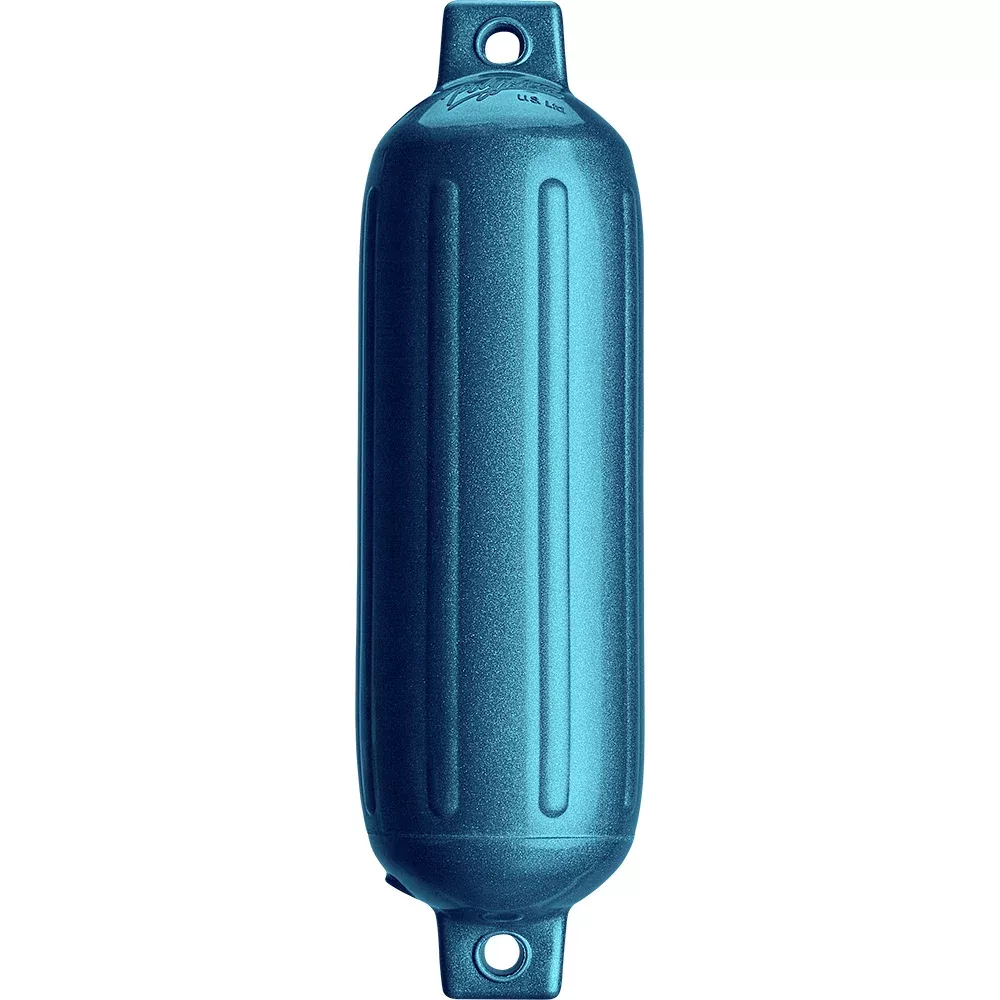 Polyform G-3 Twin Eye Fender 5.5" x 19" - Metallic Blue [G-3 METALLIC
