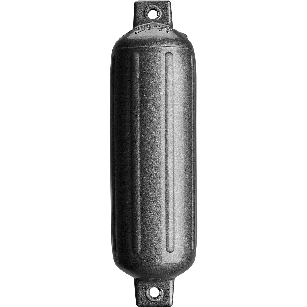 Polyform G-4 Twin Eye Fender 6.5" x 22" - Metallic Graphite [G-4 METAL
