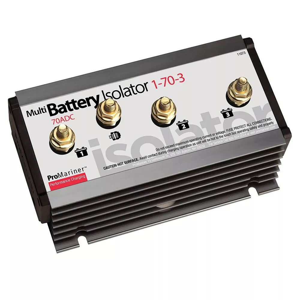 ProMariner Battery Isolator - 1 Alternator - 3 Battery - 70 AMP [11073