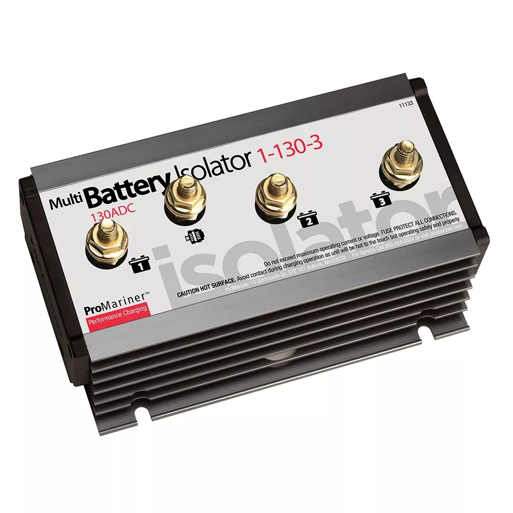 ProMariner Battery Isolator - 130 AMP - 1 Alternator - 3 Battery [1113