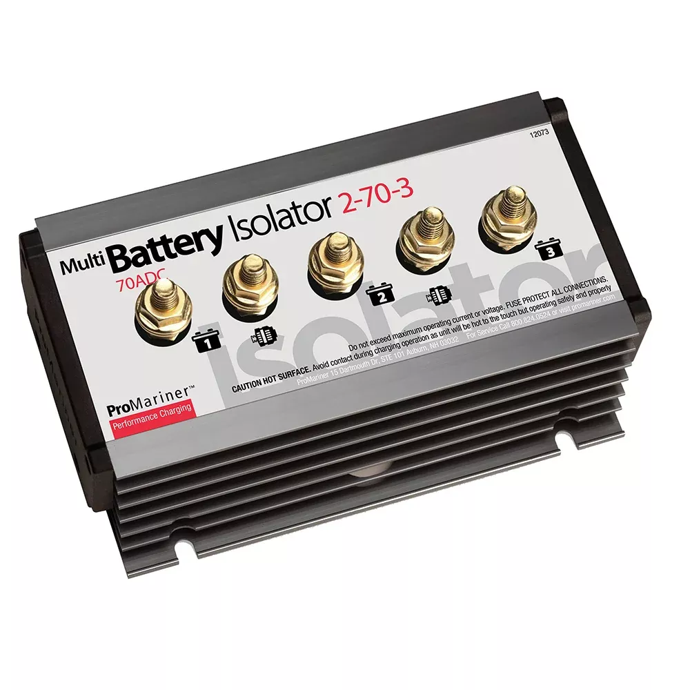 ProMariner Battery Isolator - 2 Alternator - 3 Battery - 70 AMP [12073