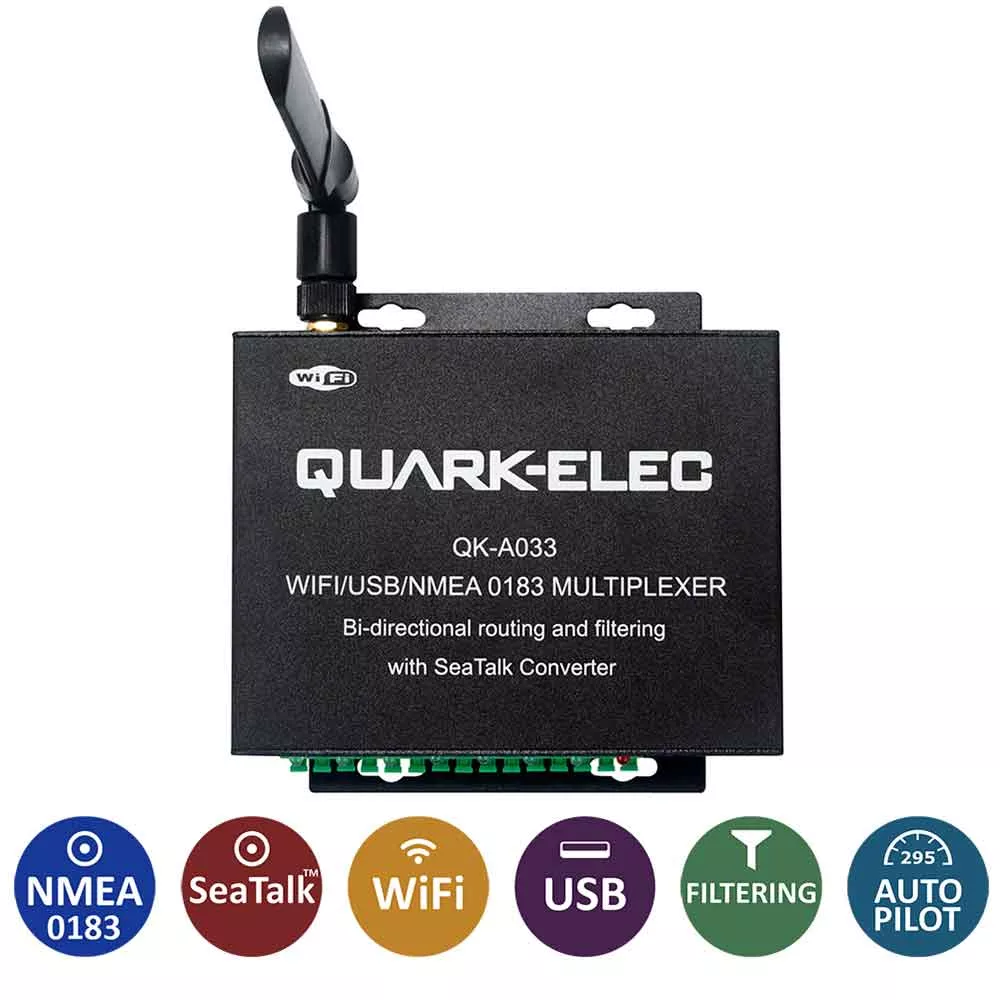 Quark-Elec QK-A033 Bi-directional NMEA 0183 Multiplexer with SeaTalk